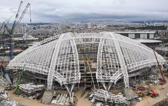 Türkiye'nin en büyük üçüncü stadyumu yakında açılıyor