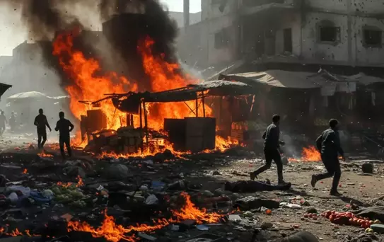 Yemen'de pazar yerine İHA saldırısı: 28 ölü