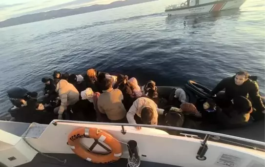 Çanakkale'de 37 Kaçak Göçmen Yakalandı