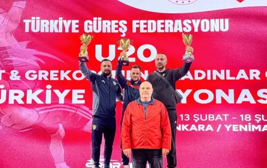 U20 Grekoromen Güreş Şampiyonası Tamamlandı