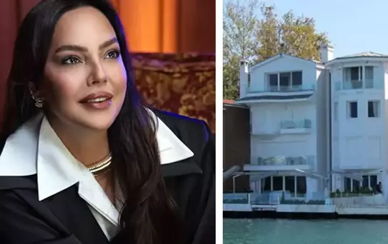 Ebru Gündeş'in kızına bıraktığı ikiz yalıların yeni görüntüleri dikkat çekti