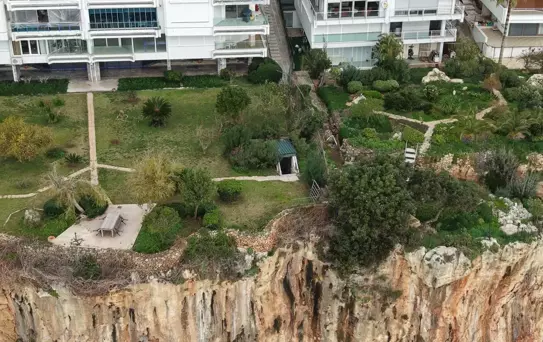 Antalya'da Kaçak Falez Yapıları Mühürlendi