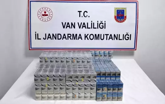 Van'da Kaçak Sigara Operasyonu