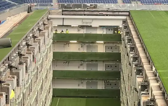 44 milyon euroya mal edilen altyapı olay oldu