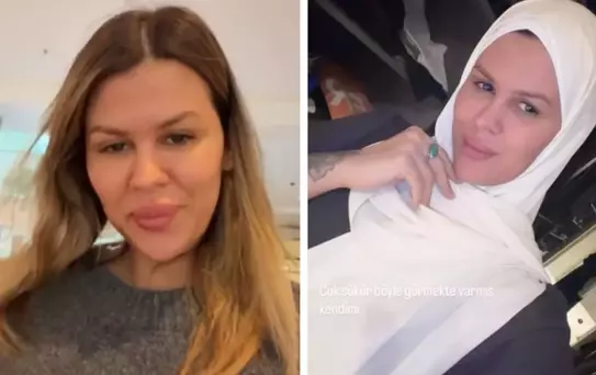 Gülseren Erbil'den tesettürlü paylaşım