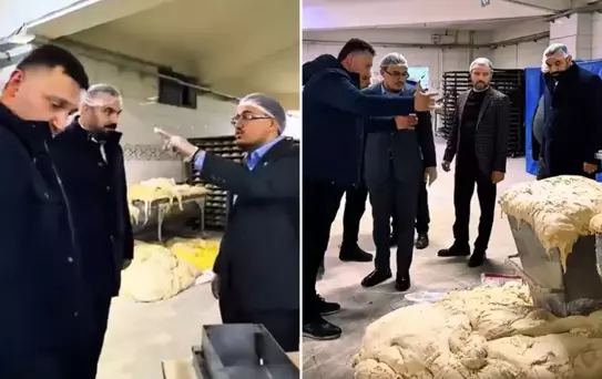 Hamurlar yerlere taştı, işletme sahibinin savunması skandalı ikiye katladı