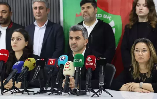 Amedspor'dan hakem hatalarına ilişkin açıklama: Önümüz kesiliyorsa suskun kalmayacağız