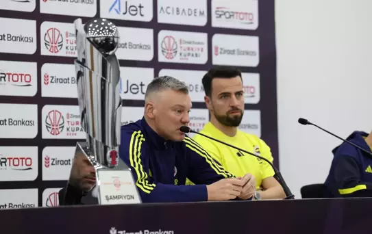 Türkiye Kupası Finali Öncesi Basın Toplantısı