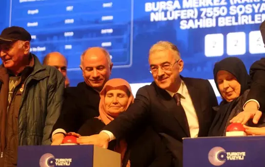 Bursa'da 17.225 Sosyal Konut Kurası Çekildi