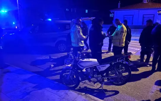 Erzincan'da Motosiklet Kazası: Sürücü Yaralı