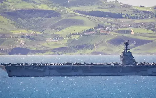 Savaş an meselesi! ABD savaş gemisi kritik bölgeye girdi, iki ordu yüksek alarma geçti