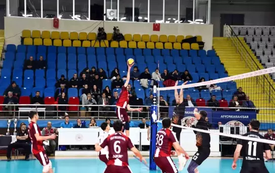 Afyonkarahisar'da voleybol finali tamamlandı
