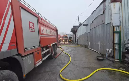 Eyüpsultan'da Yangın Alarmı