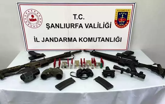 Hilvan'da Ruhsatsız Silah Operasyonu