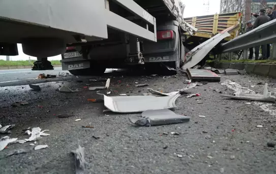 Rize'de TIR Kazasında 4 Yaralı