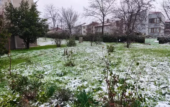 Keşan'da Kar Yağışı Etkili Oldu