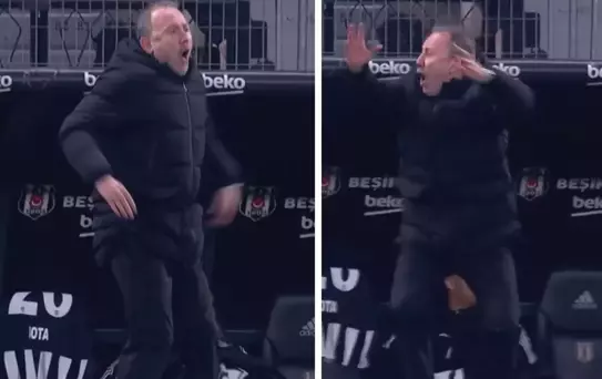 Sergen Yalçın gözlerine inanamadı! İşte maça damga vuran o an