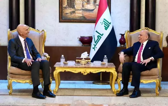 Tom Barrack Irak'ta Dışişleri Bakanı ile Görüştü