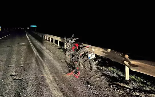 Gölbaşı'nda Motosiklet Kazası