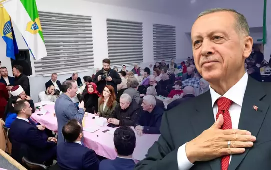 Cumhurbaşkanı Erdoğan'ın ''Onları asla yalnız bırakmayacağız'' dediği topraklarda iftar sofrası kuruldu