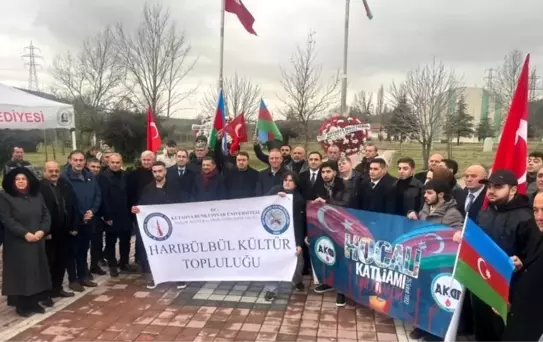 Hocalı şehitleri için Tunçbilek'te anma programı