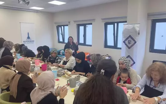 Kadınlardan Seramik Atölyesi