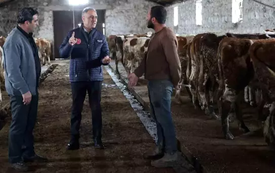 Kars'ta Hayvancılık Ziyareti