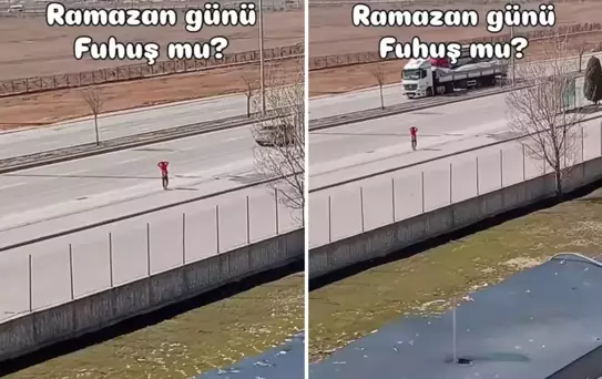 Konya'yı karıştıran görüntü: Yol kenarında fuhuş pazarlığı mı yapılıyor?
