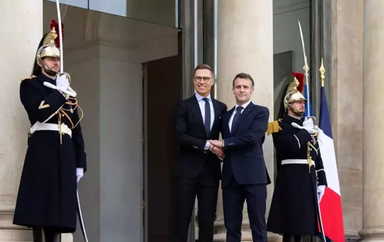 Macron ve Stubb, Stratejik Ortaklığı Güçlendirdi