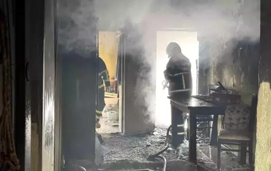 Karabük'te Ev Yangını Kontrol Altına Alındı