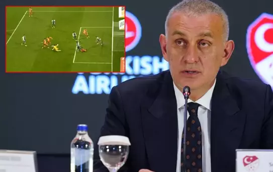 TFF kanadından ülkenin konuştuğu pozisyonla ilgili gece yarısı olay açıklama