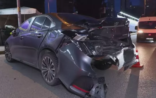 Ataşehir'de Zincirleme Kaza