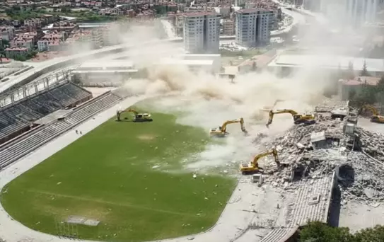 Depreme dayanıksız olan 41 yıllık stat tarihe karışıyor