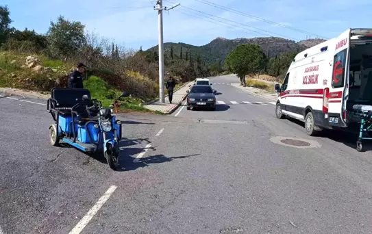 Gazipaşa'da Elektrikli Bisiklet Kazası: 2 Yaralı