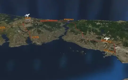 İstanbul'u boydan boya geçecek yeni demiryolu! İşte güzergahlar