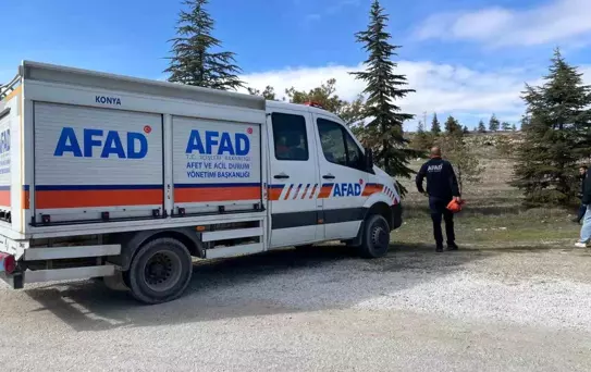 Konya'da kaçak kazı alanı bulundu