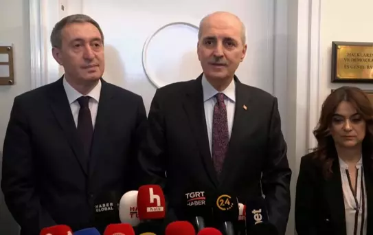 Kurtulmuş'tan DEM Parti'ye Teşekkür