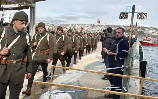 Tekirdağ'da 57'nci Alay, 111 yıl sonra Çanakkale'ye uğurlandı