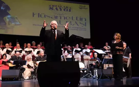 Ustalara Saygı Gecesi'ne usta sanatçı Hüsamettin Subaşı sahne aldı