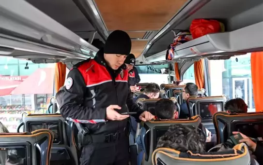 Bolu'da Göçmen Kaçakçılığına Karşı Denetimler