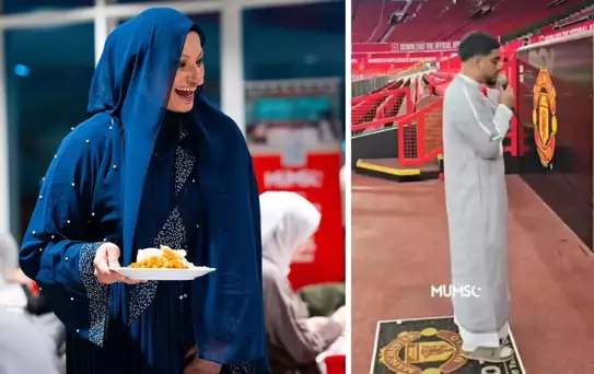 Bu yılda da tekrarlandı! Ezan sesi Old Trafford'da yükseldi