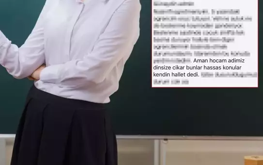 Doğru olabilir mi? Öğrencisi oruç tutan öğretmenin mesajı büyük tartışma yarattı