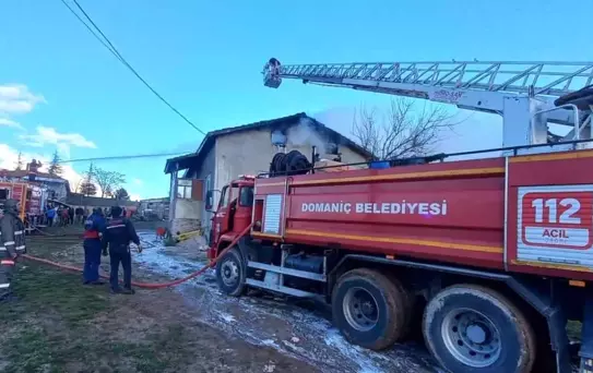 Domaniç'te İftar Öncesi Yangın