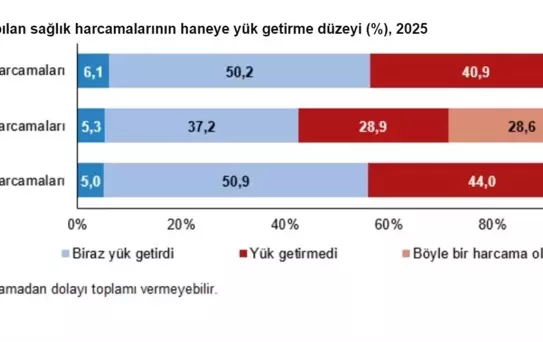 TÜİK: Doktor Harcamaları Hanelere Yük Getiriyor