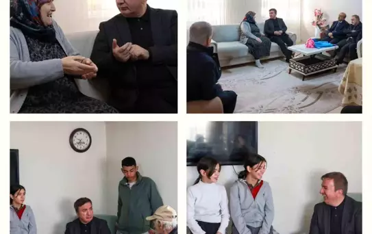 Vali Aydoğdu, Vatandaşları Ziyaret Etti