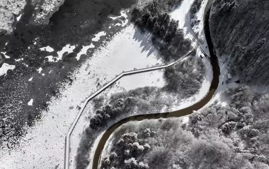 Abant Gölü Beyaz Kapağında