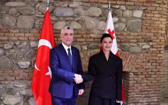 Bakan Bolat Gürcistan'da İkili Görüşme Gerçekleştirdi