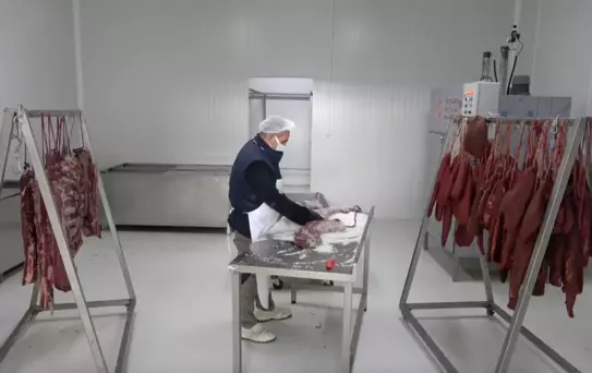 Erzincan'da Et İşleme Tesisi Kuruldu