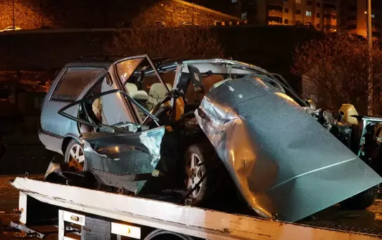 Gümüşhane'de Kaza: 1 Ölü, 3 Yaralı