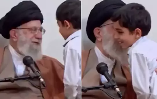 'Dua edin, şehit olayım' diyen çocuğa Hamaney'den bomba yanıt